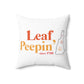 Leaf Peepin' New Hampshire  Show your love for the fall season with this Leaf Peepin' Connecticut collection. From the traveler to the local, this collection is inspired for anyone who loves the crisp air and colorful autumn season. Proceeds of this collection go to help grow Finding New England's brand. 