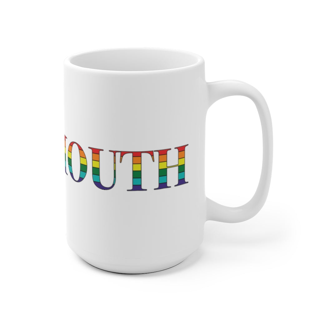 Portsmouth Rainbow White Ceramic Mug