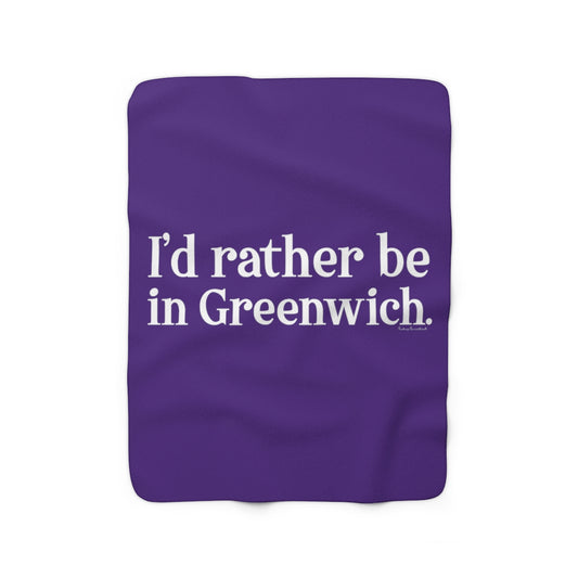 greenwich ct / connecticut blanket 