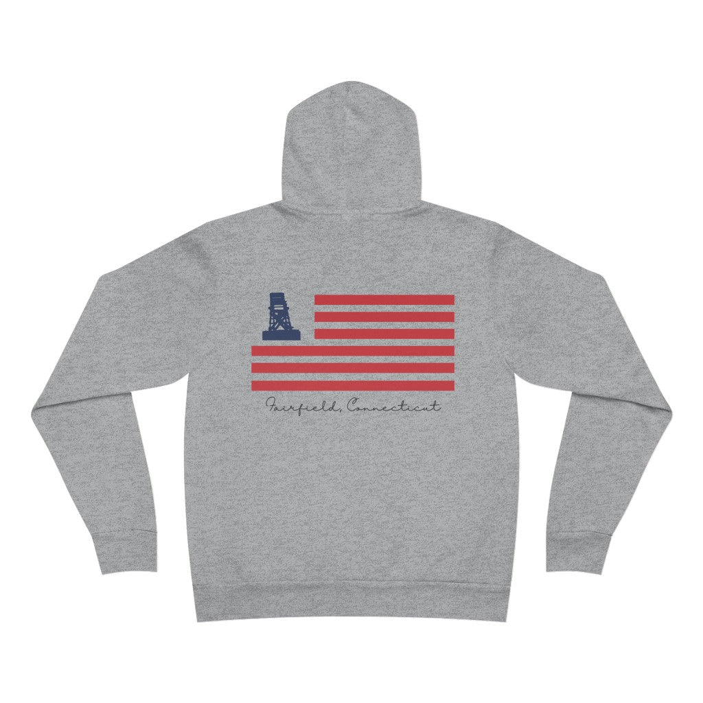 jennings beach, fairfield hooded sweatshirts or hoodie