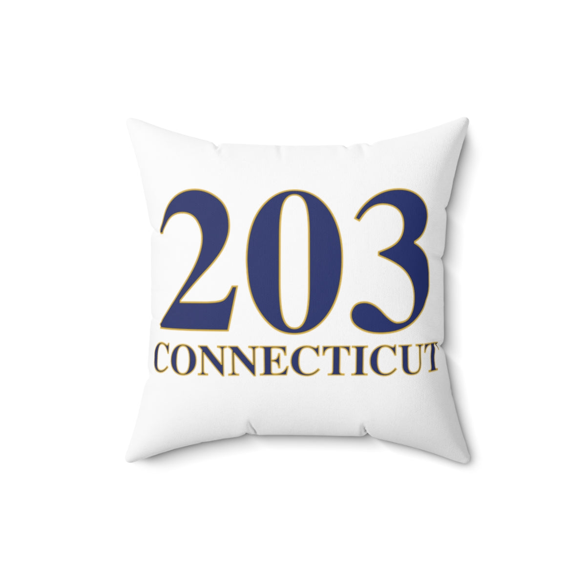 203 Connecticut Spun Polyester Square Pillow