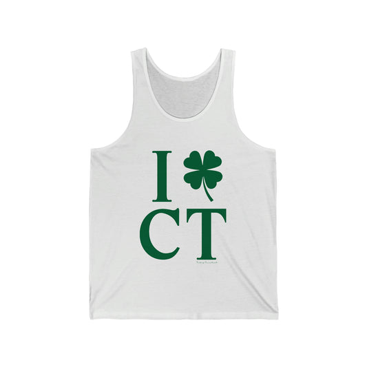 Connecticut st. patricks day shirt, i clover ct 