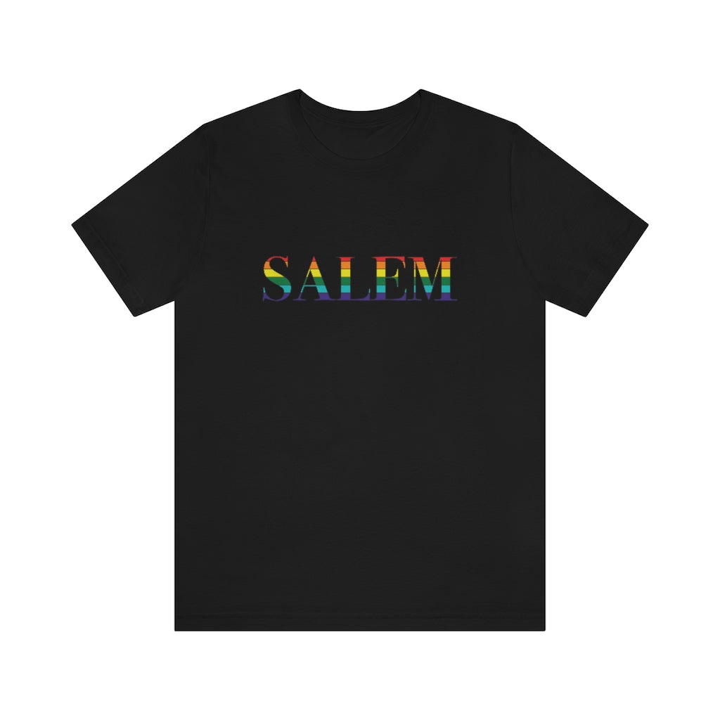 Salem Rainbow Unisex Jersey Short Sleeve Tee