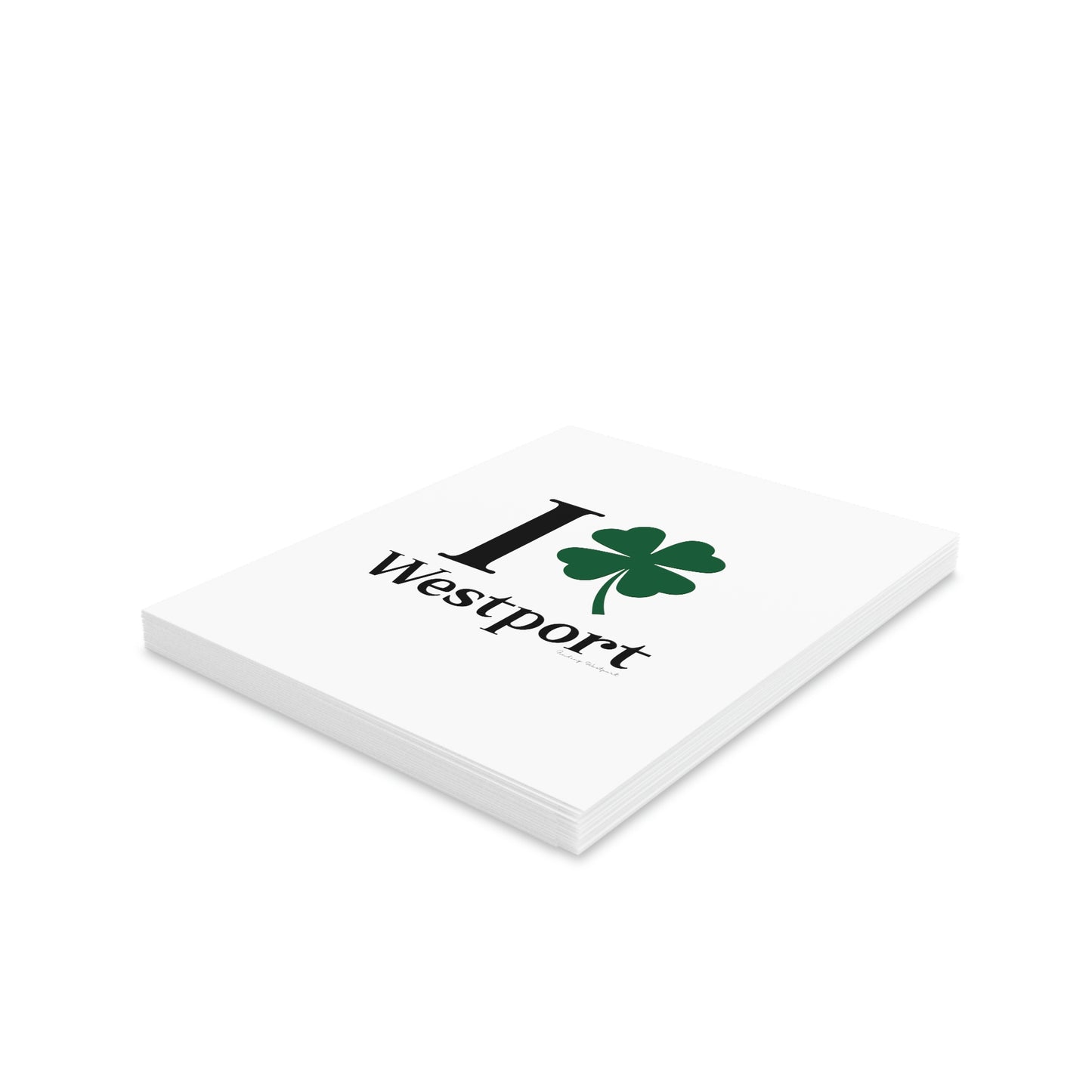 I Clover Westport Greeting Cards (8, 16, and 24 pcs)