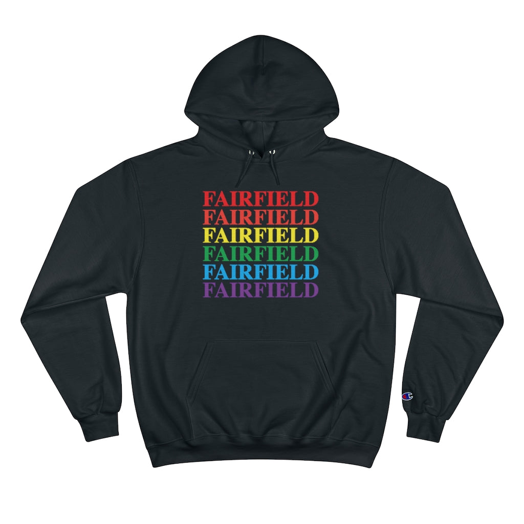 fairfield pride hooded sweatshirt hoodie 