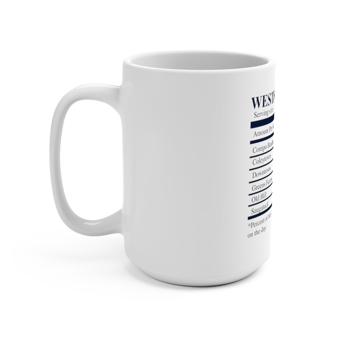 Westport Facts Mug 15oz