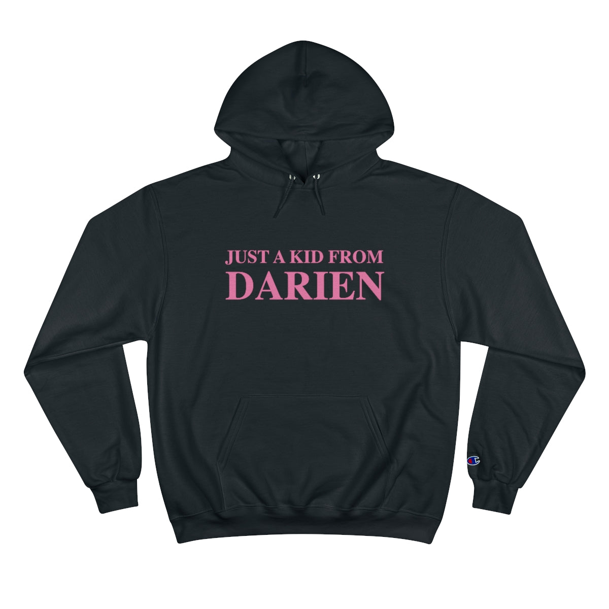 just a kid from darien connecticut hooded sweatshirt hoodie