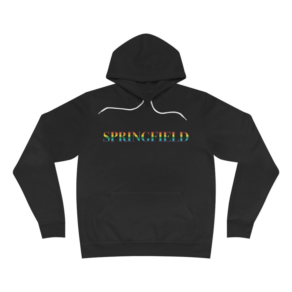 Springfield Rainbow Unisex Sponge Fleece Pullover Hoodie