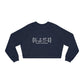 Darien Coordinates Women's Cropped Fleece Pullover