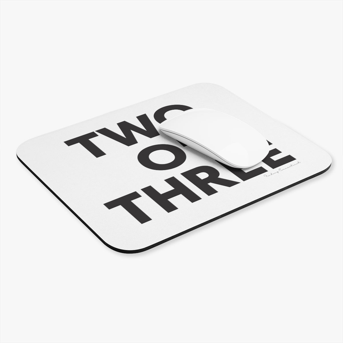 Two O' Three Mouse Pad (Rectangle)