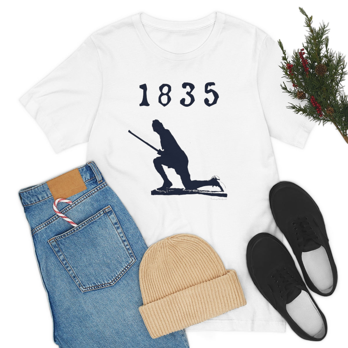 1835 Westport Unisex Jersey Short Sleeve Tee