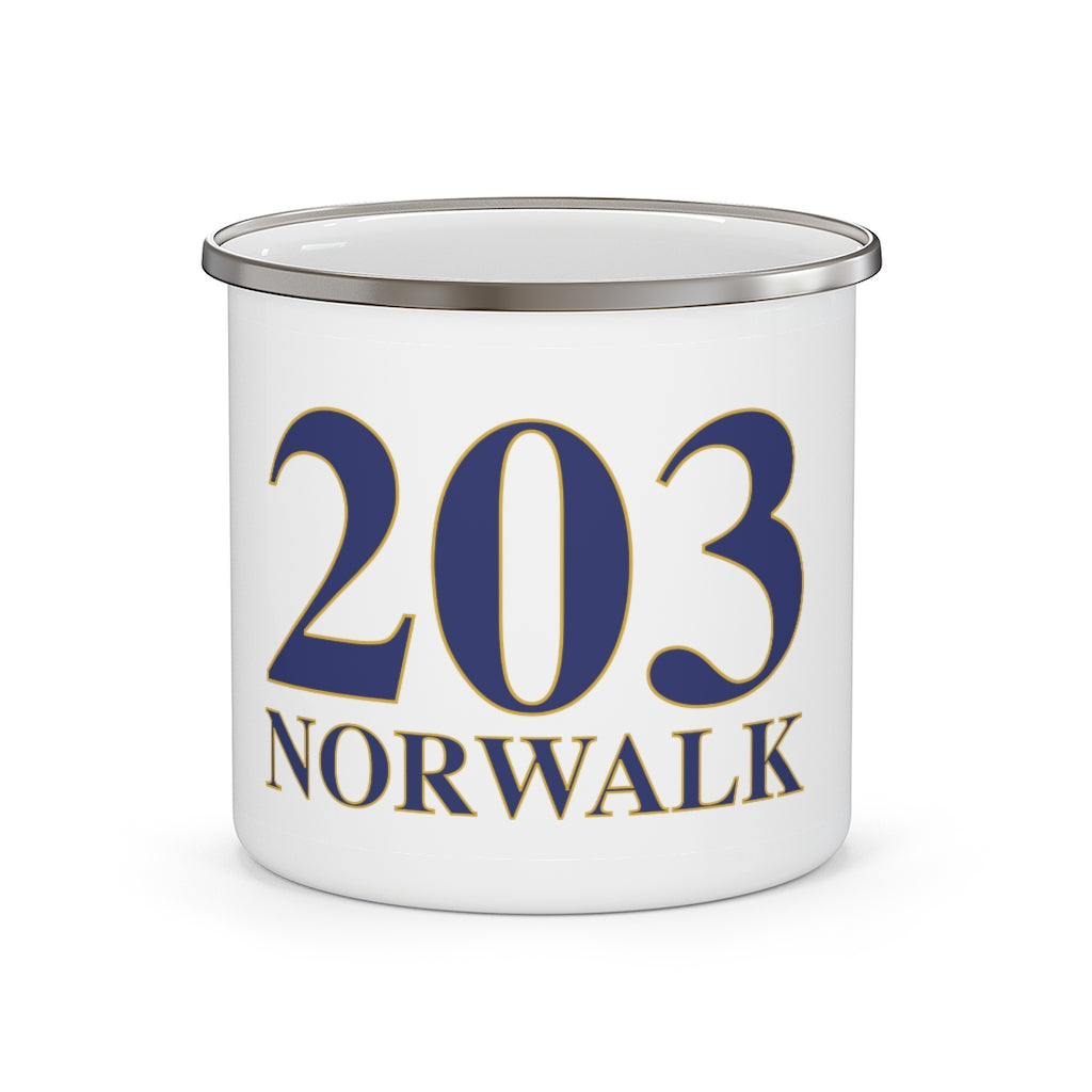 203 Norwalk Enamel Camping Mug