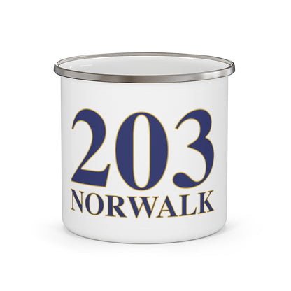 203 Norwalk Enamel Camping Mug