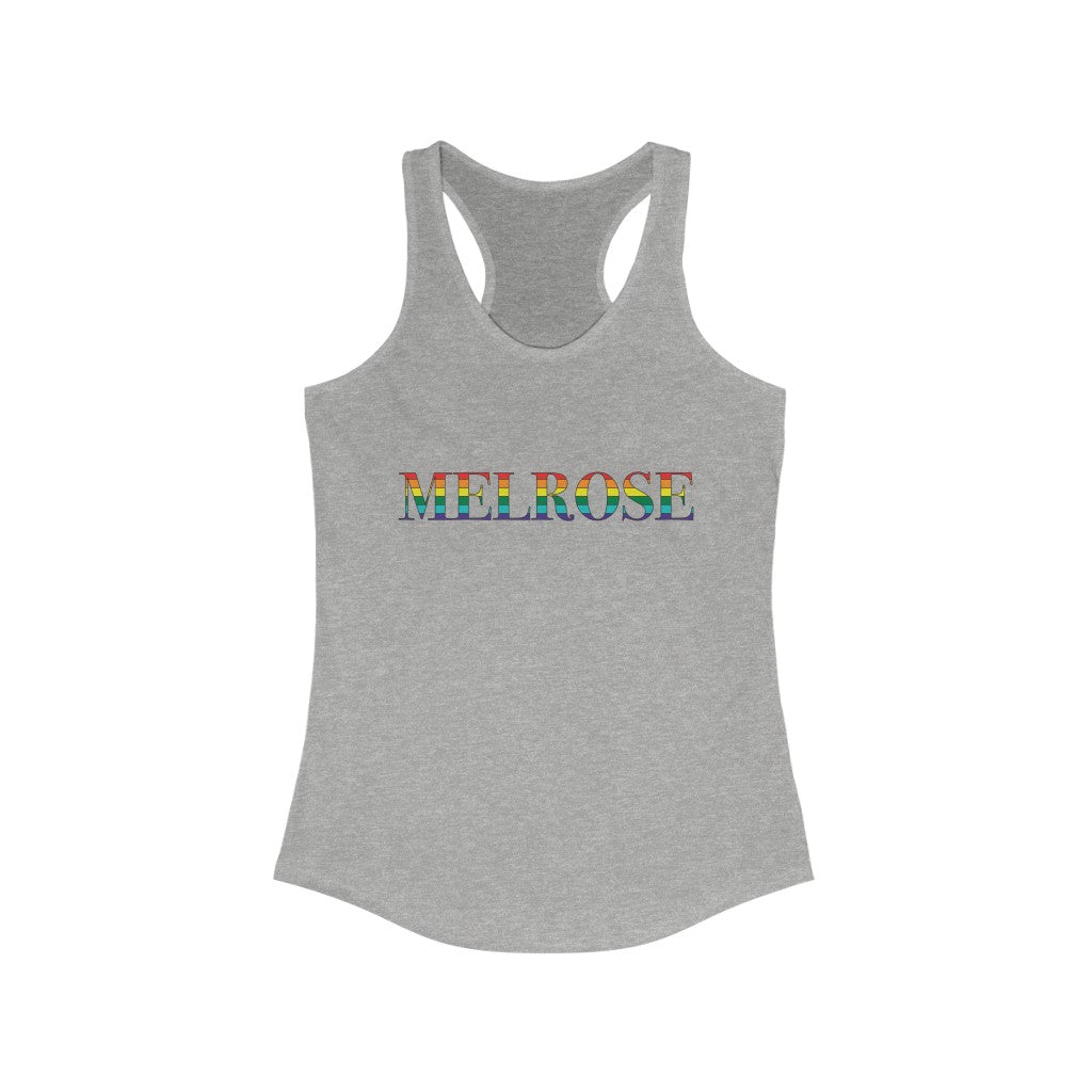 Salem Rainbow Women's Ideal Racerback Tank