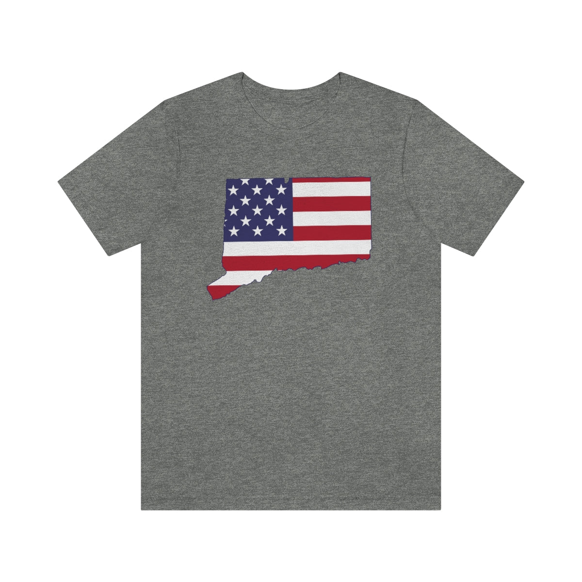 ct / connecticut americna flag tee shirt 