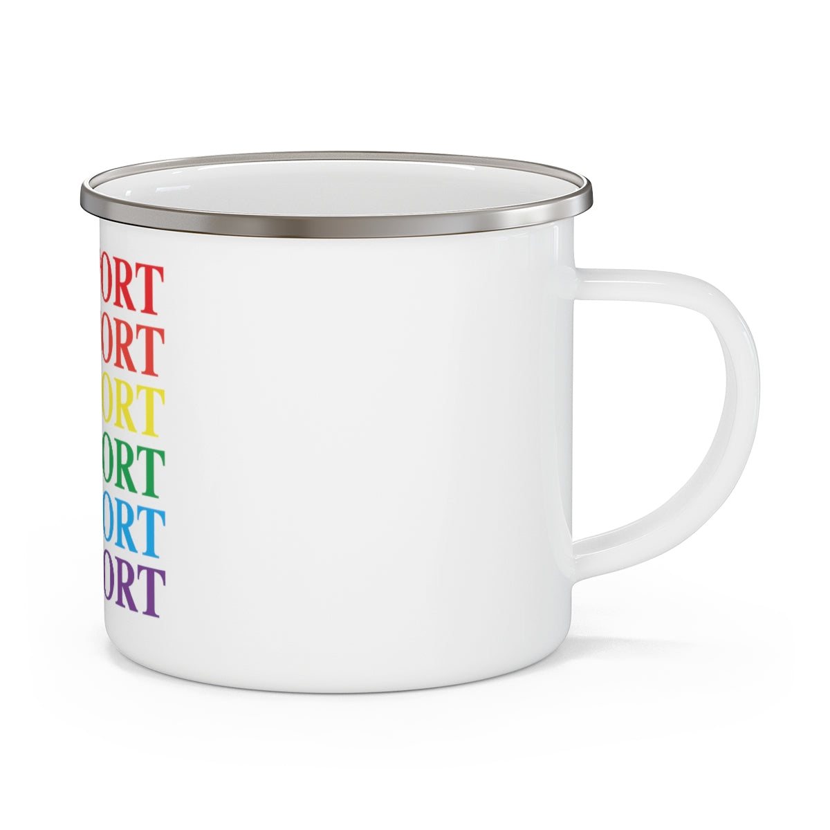 Westport Pride Enamel Camping Mug