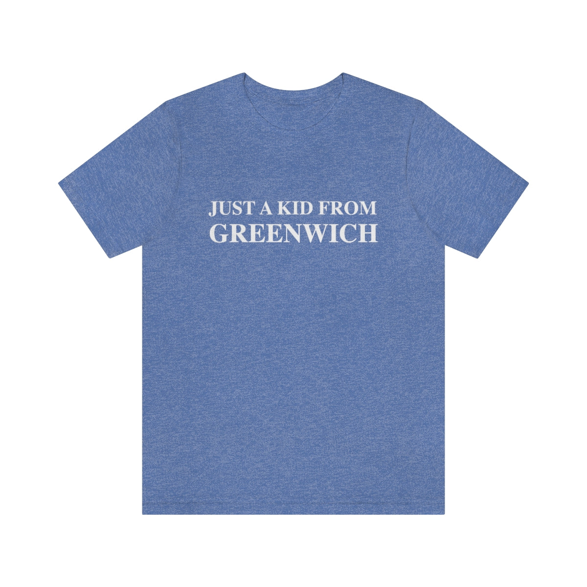 just a kid from greenwich tee shirt 