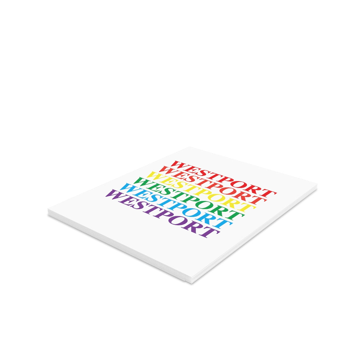 Westport Pride Greeting Cards (8, 16, and 24 pcs)