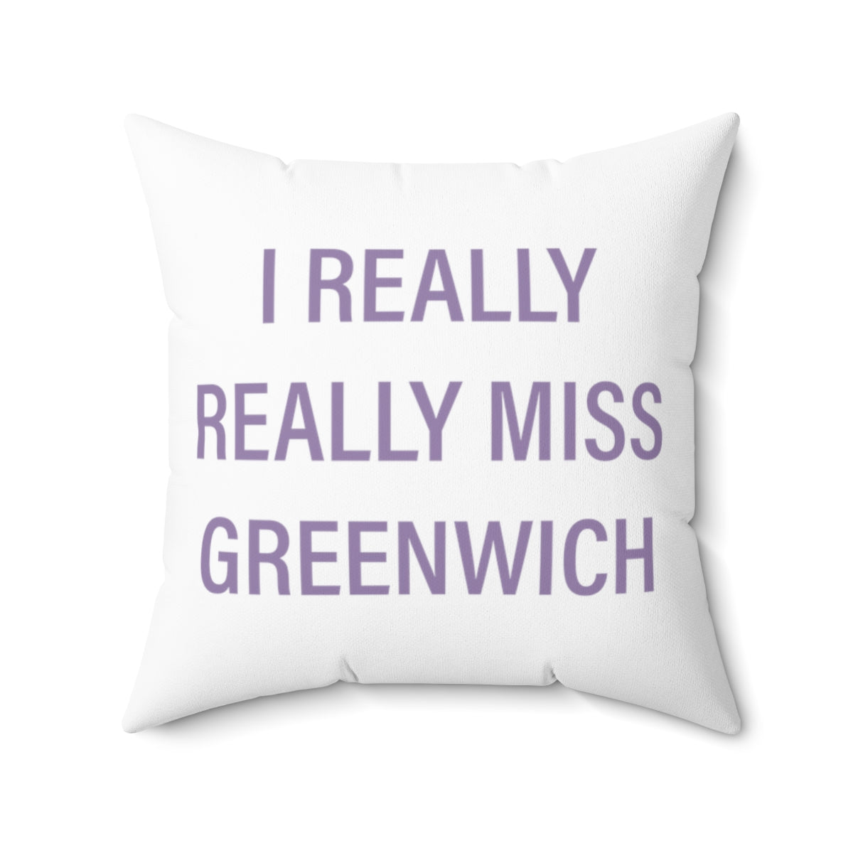 greenwich ct / connecticut pillow 