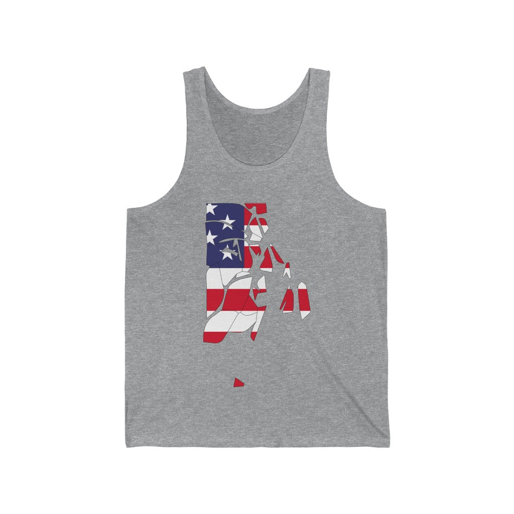 Rhode Island American Flag collection has tee shirts, mugs, reusable bags, and other apparel and gifts. All proceeds goes to help build the Finding New England brand and get our website up and going. Free shipping on all products. 