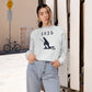 1835 Westport - Large Minuteman Women's Cropped Fleece Pullover