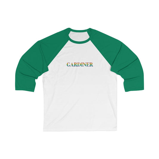 Gardiner Rainbow Unisex 3\4 Sleeve Baseball Tee