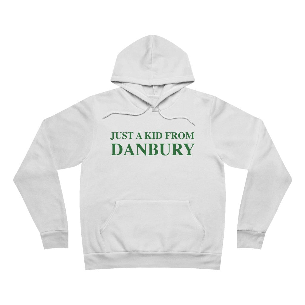 just a kid from danbury unisex hooded sweatshirt hoodie