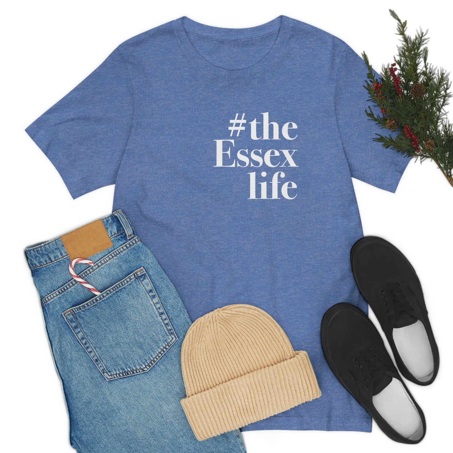 #theessexlife Unisex Jersey Short Sleeve Tee