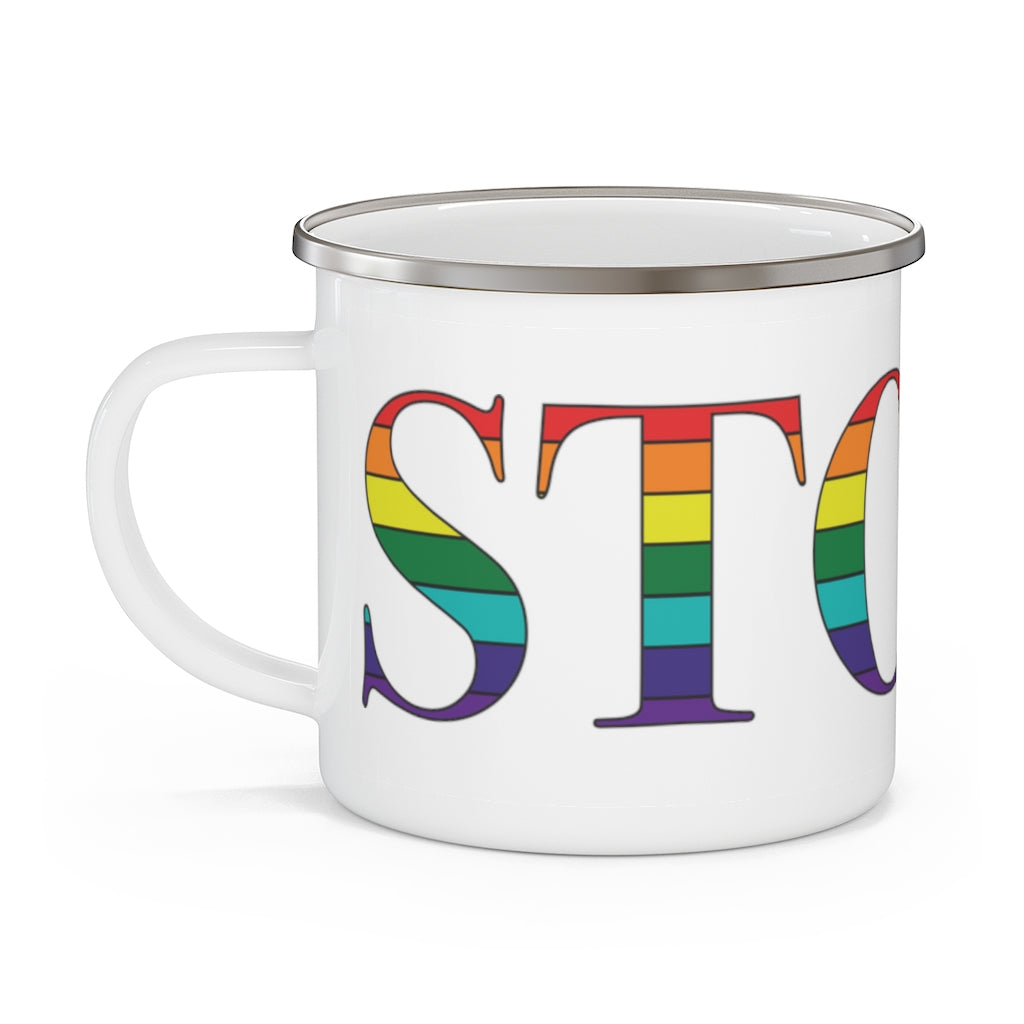 Stowe Rainbow Enamel Camping Mug