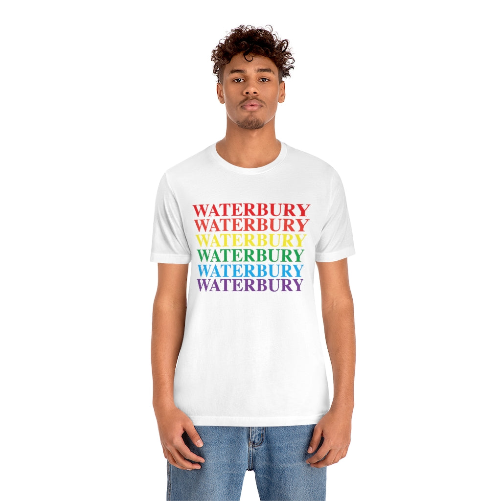 Waterbury Pride Unisex Jersey Short Sleeve Tee