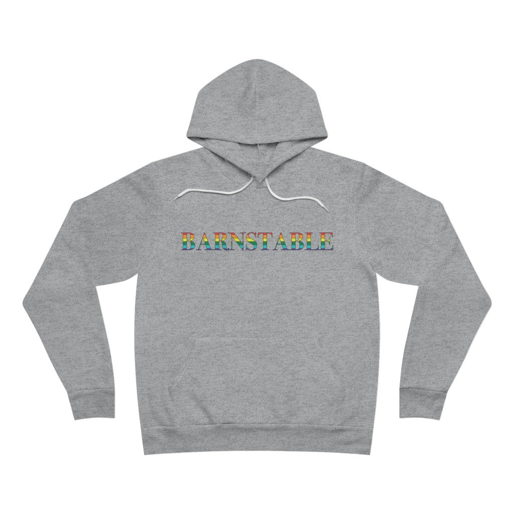 Barnstable Rainbow Unisex Sponge Fleece Pullover Hoodie