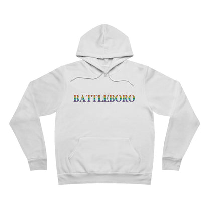 Battleboro Rainbow Unisex Sponge Fleece Pullover Hoodie