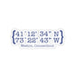 Weston Coordinates  Weston Coordinates Kiss-Cut Stickers