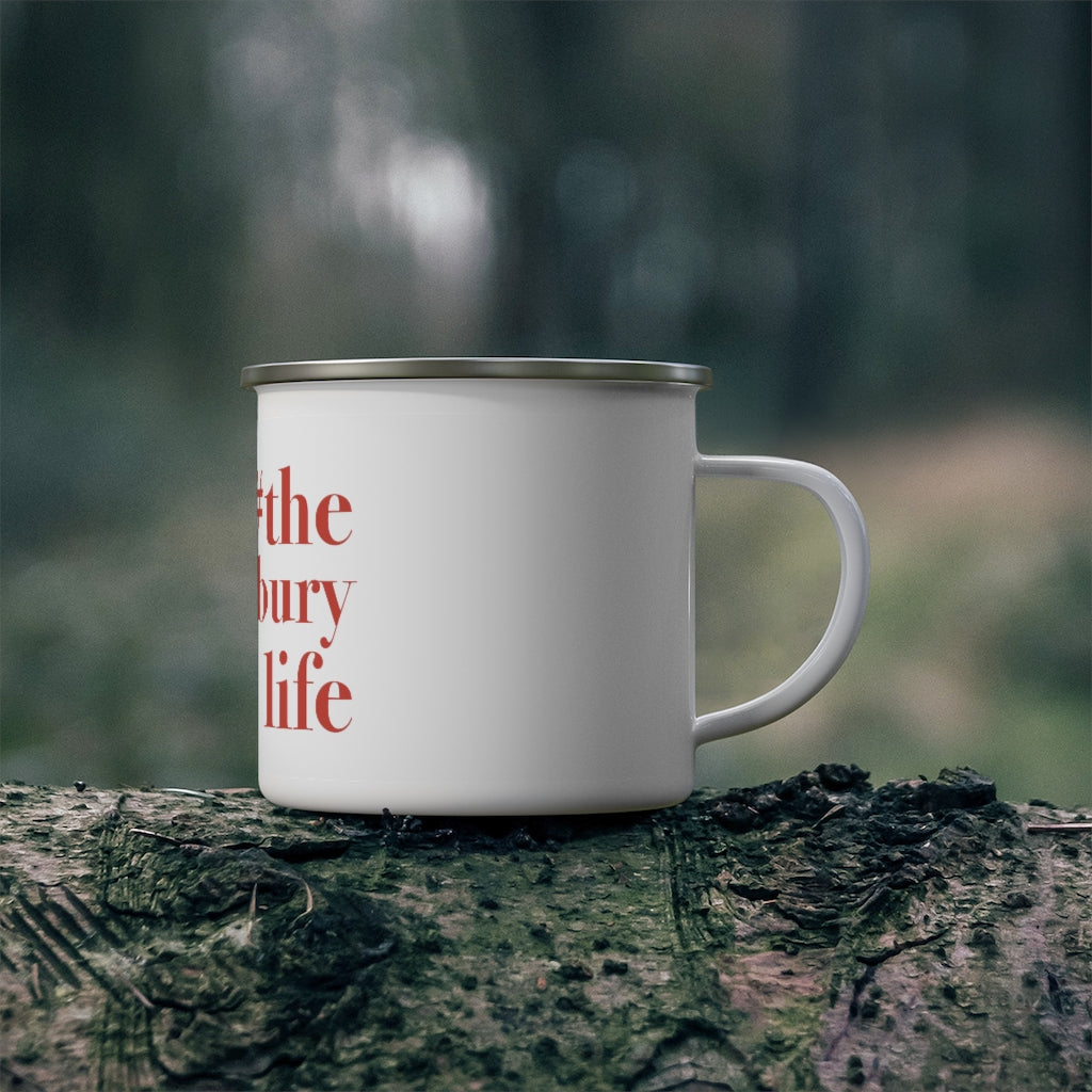 #thewaterburylife Enamel Camping Mug