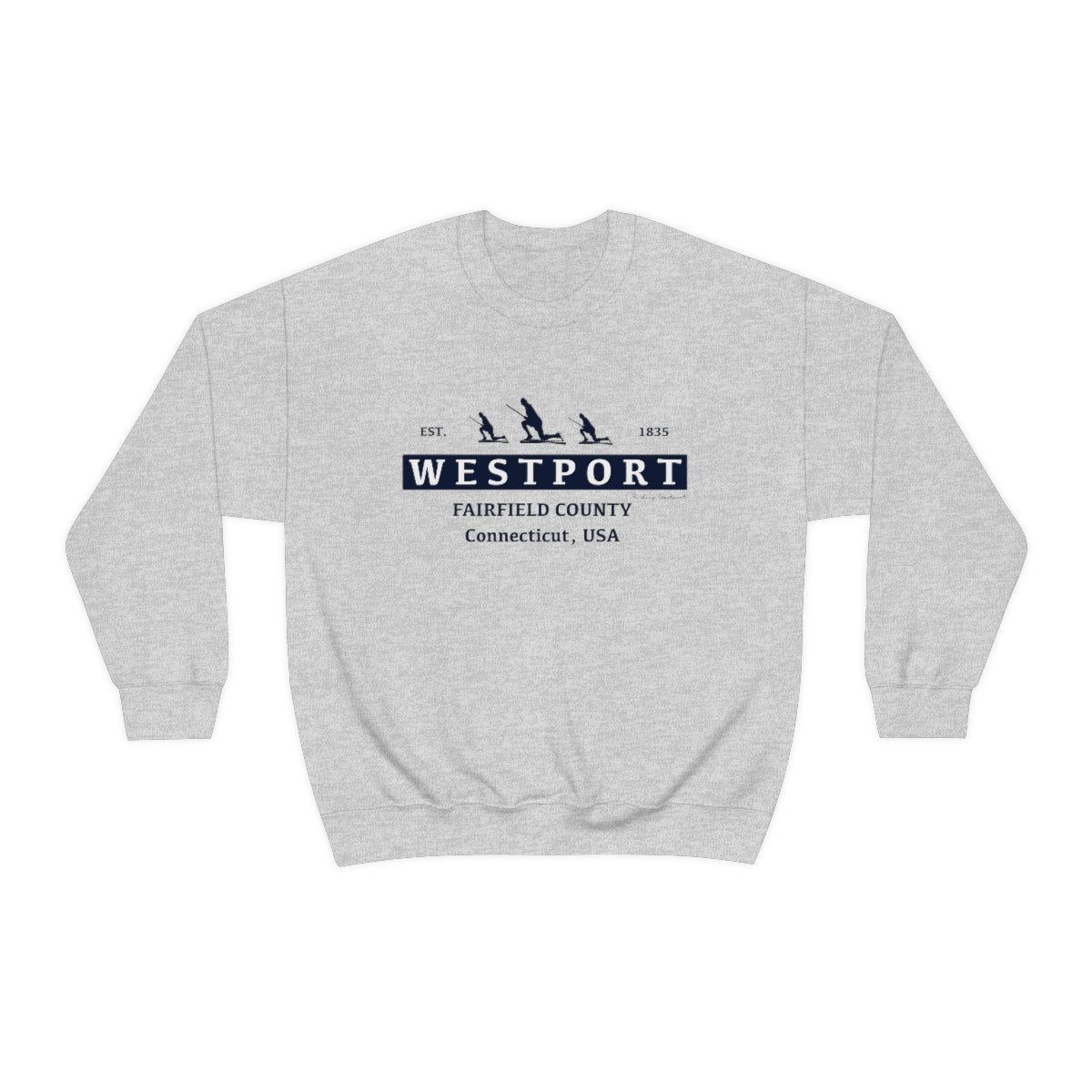 Westport Est. Unisex Heavy Blend™ Crewneck Sweatshirt