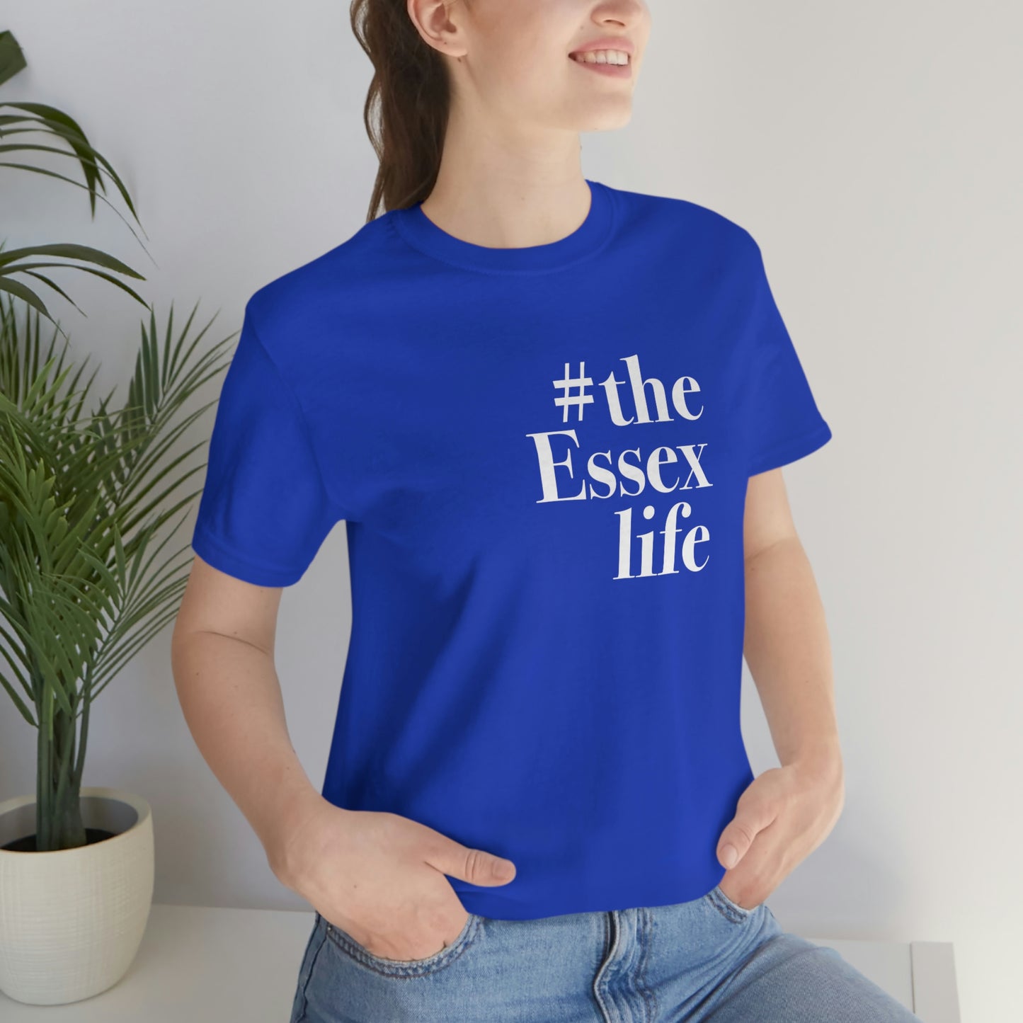 #theessexlife Unisex Jersey Short Sleeve Tee