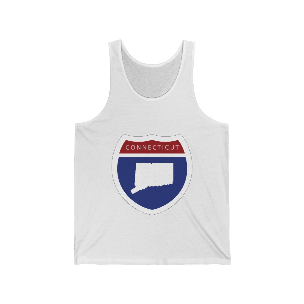 Connecticut Interstate Unisex Jersey Tank