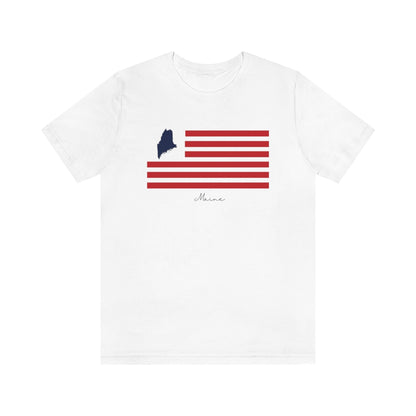 Maine Flag collection has tee shirts, mugs, reusable bags, and other apparel and gifts. All proceeds goes to help build the Finding Maine brand and get our website up and going. Free shipping on all products. 