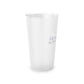 I'd rather be in Old Greenwich. Frosted Pint Glass, 16oz