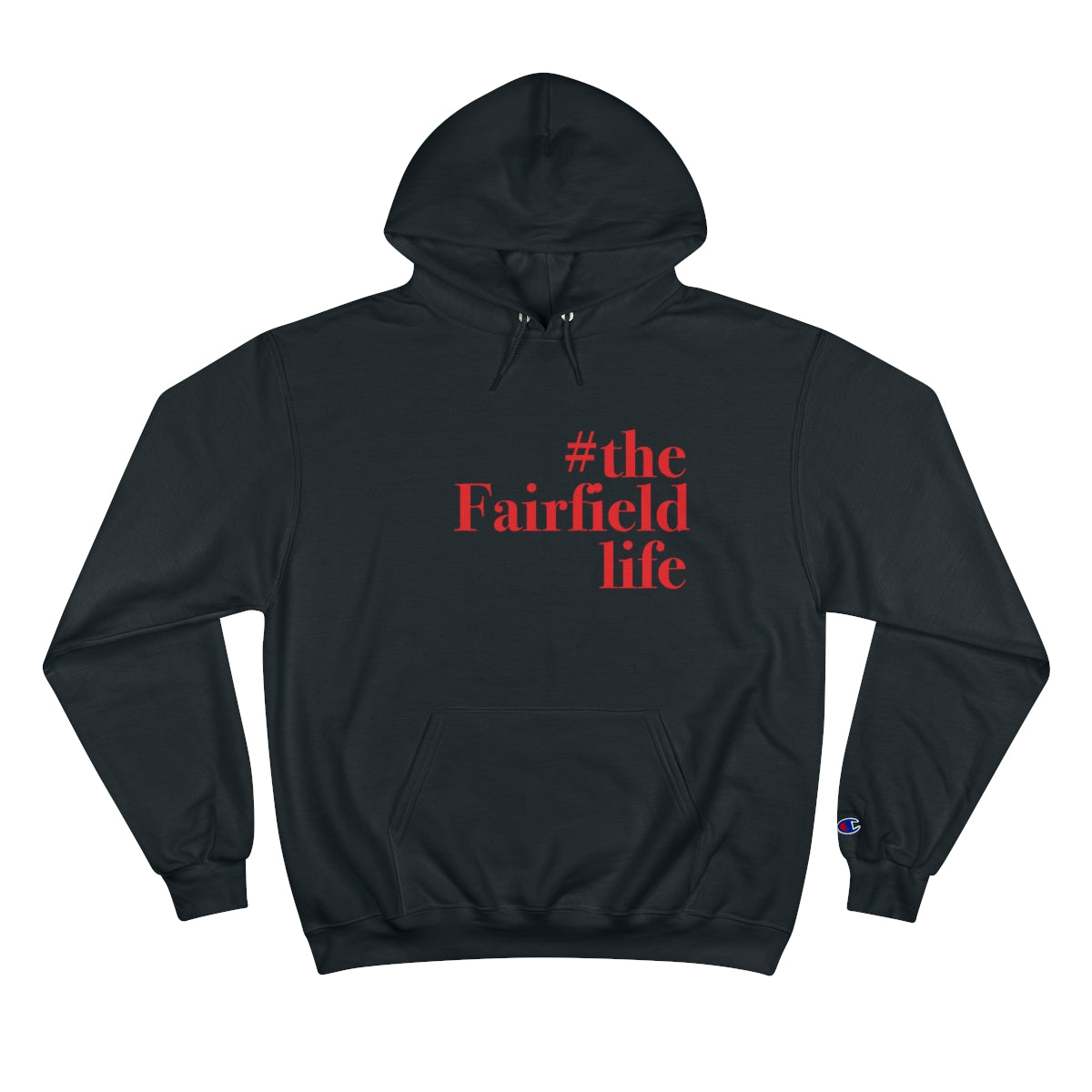 fairfield ct / connecticut hooded sweatshirt hoodie