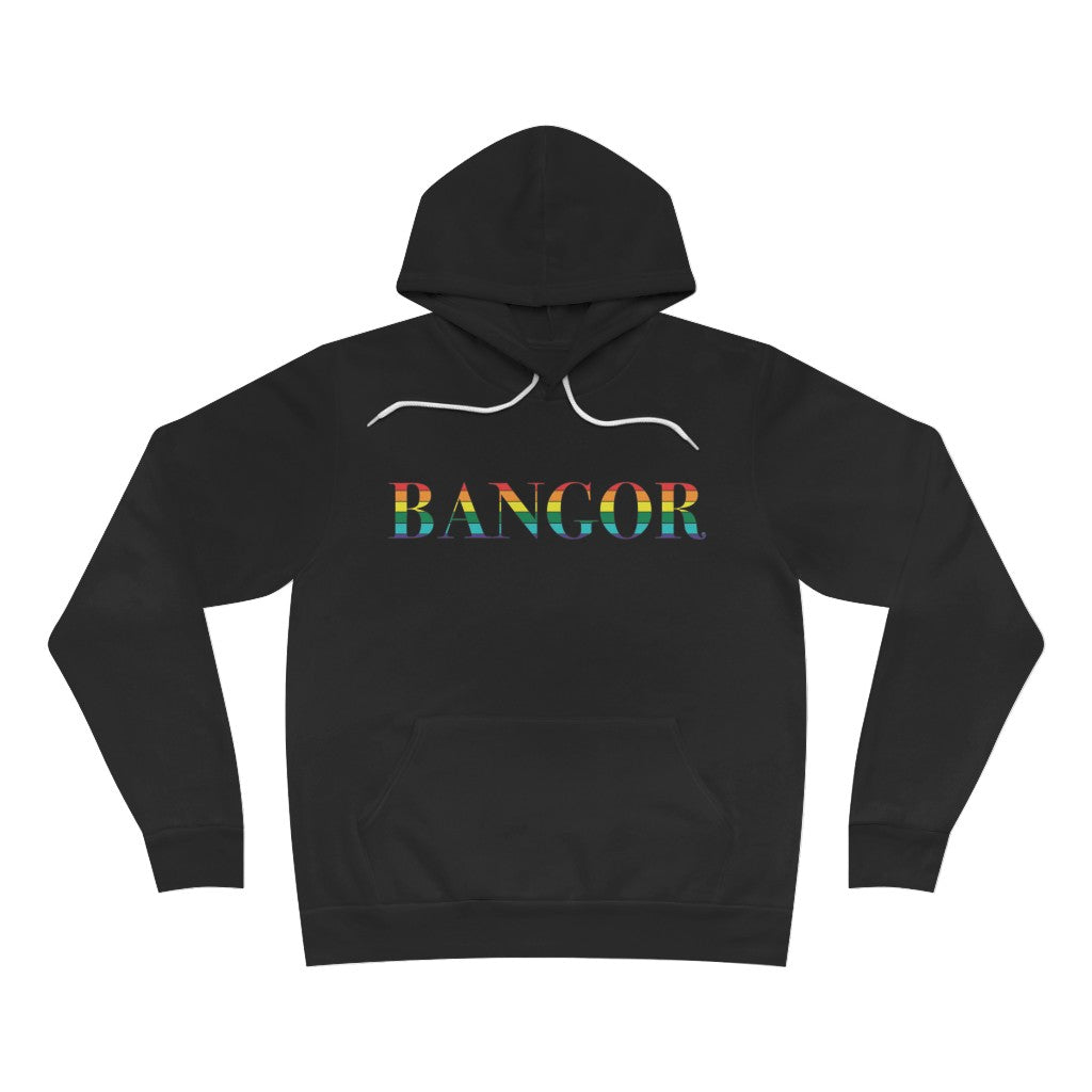 Bangor Rainbow Unisex Sponge Fleece Pullover Hoodie