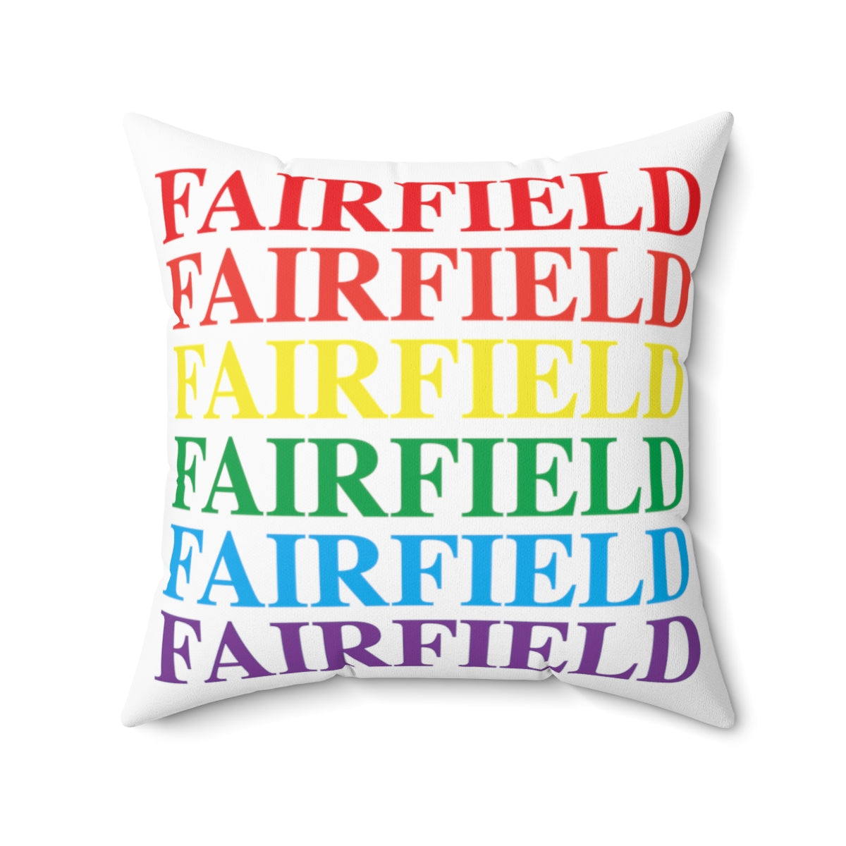 fairfield pride pillow and home decor 