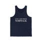 Just a kid from Norwalk Unisex Jersey Tank