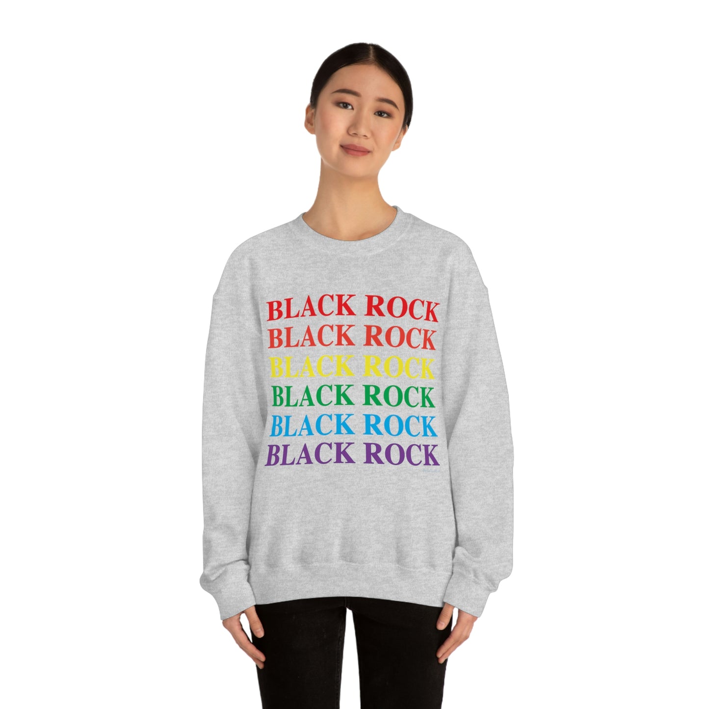 Black Rock Pride Unisex Heavy Blend™ Crewneck Sweatshirt