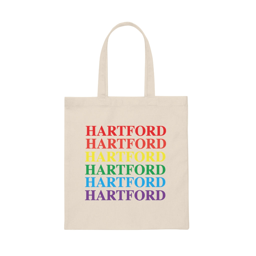 Hartford Pride Canvas Tote Bag