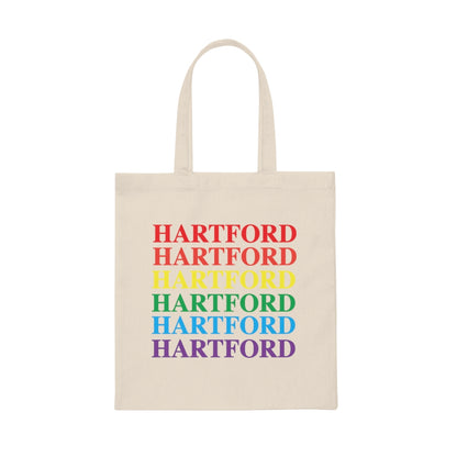 Hartford Pride Canvas Tote Bag