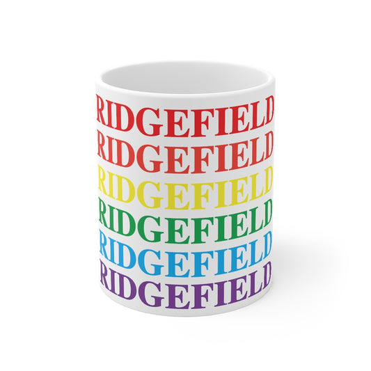 Do you have Ridgefield Pride? Ridgefield, Connecticut apparel and gifts including mugs including LGBTQ inspired tote bags. 10% of pride sales are donated to a Connecticut LGBTQ organization. Free shipping! 