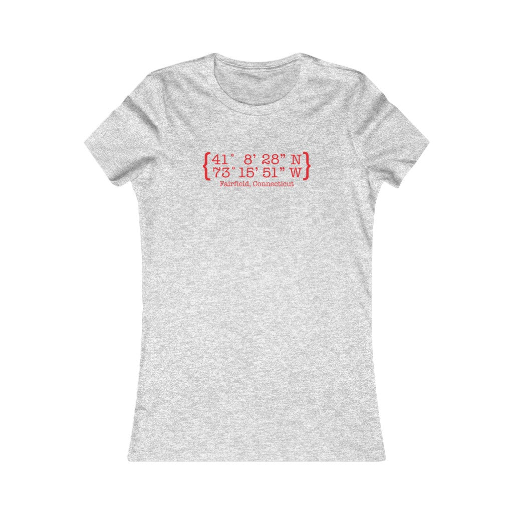 fairfield ct / connecticut women's tee shirt 