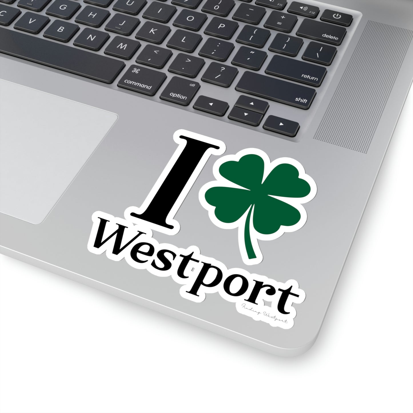 I Clover Westport Kiss-Cut Stickers