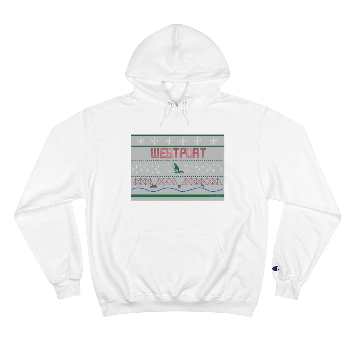 westport ct / connecticut ugly christmas sweater sweatshirt 